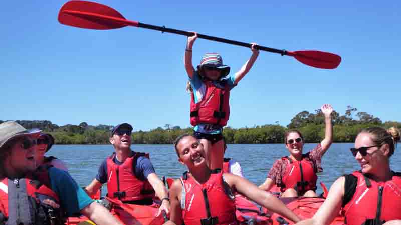 Join us for a fantastic half-day Walk and Paddle adventure around the spectacular Haruru Falls.